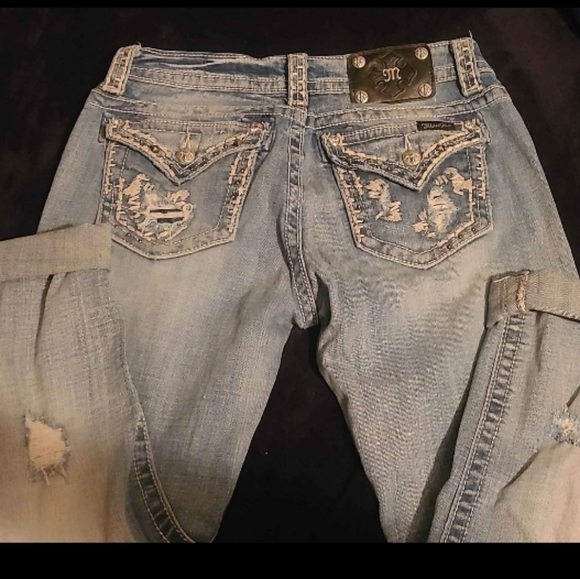 Miss Me Jean Capris Size 29 - Picture 2 of 2